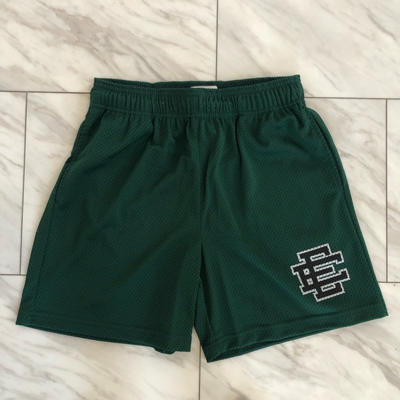 Eric Emanuel Other - Eric Emmanuel EE Basic Shorts SS23 'Green / Black' size MEDIUM NWT